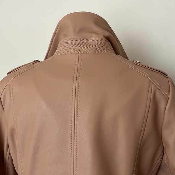 Tan Faux leather jacket - Picture 8 of 13
